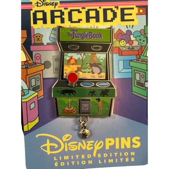 The Jungle Book Disney Arcade Series LE 4000 Dangle Pin - Picture 1 of 3